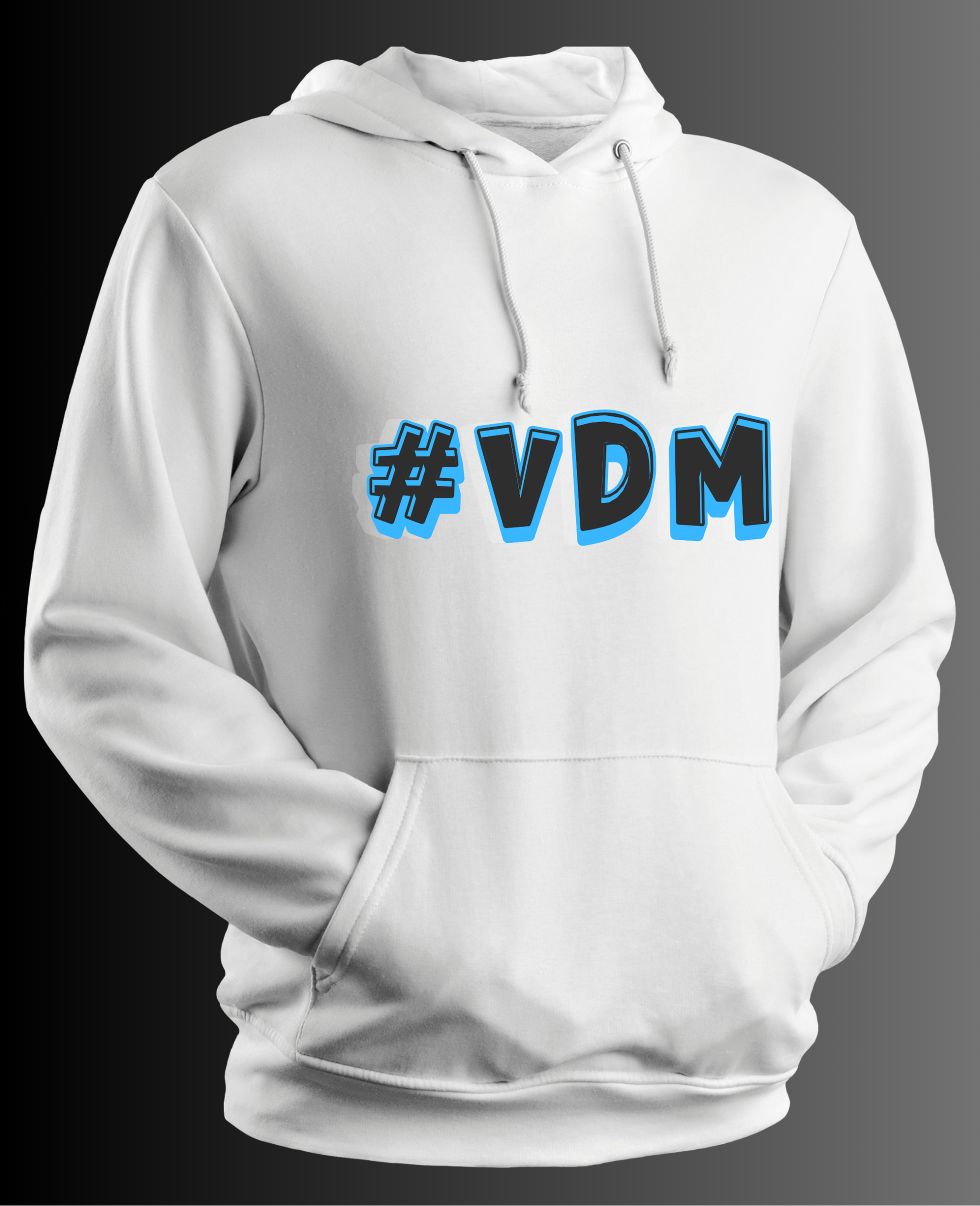 Unisex #TEAMVDM Electric Blue Hoodie - Image 3