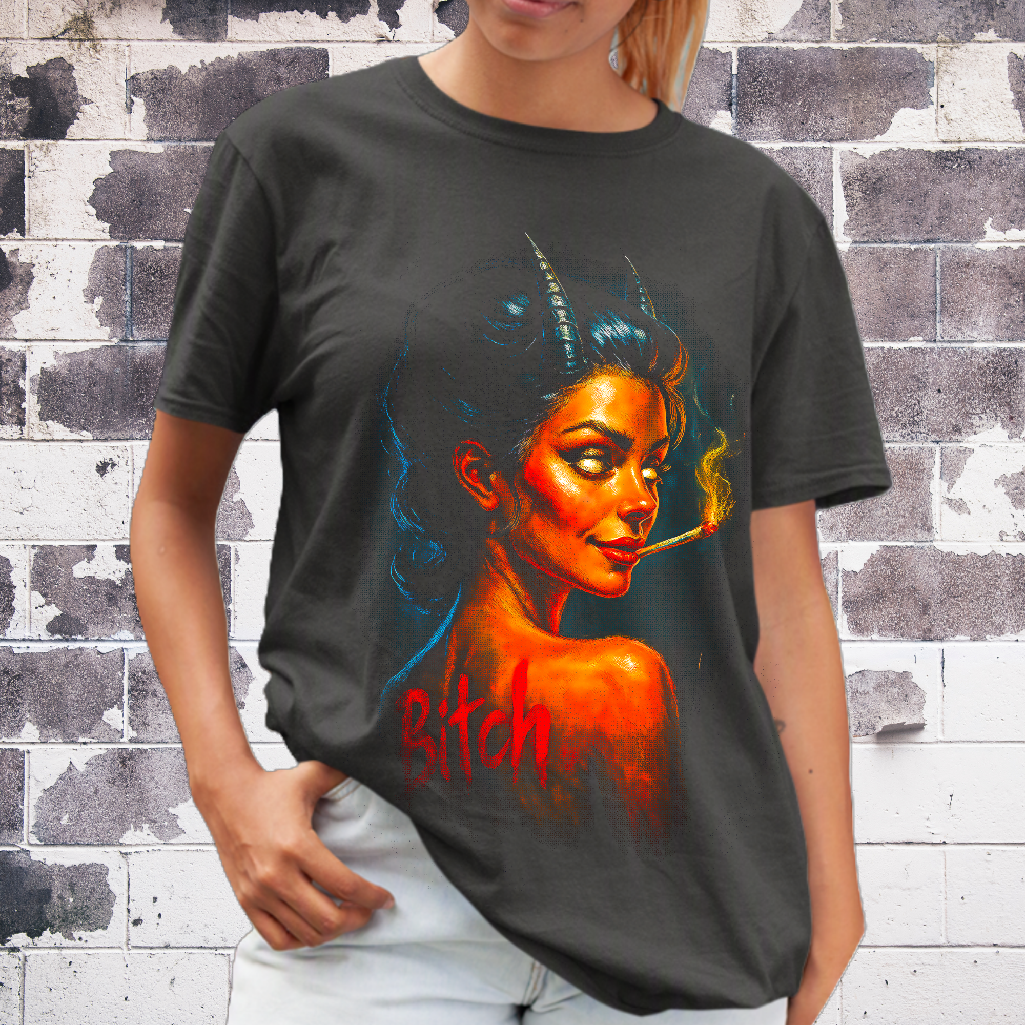 Hellfire Honey Unisex Tee - Image 3