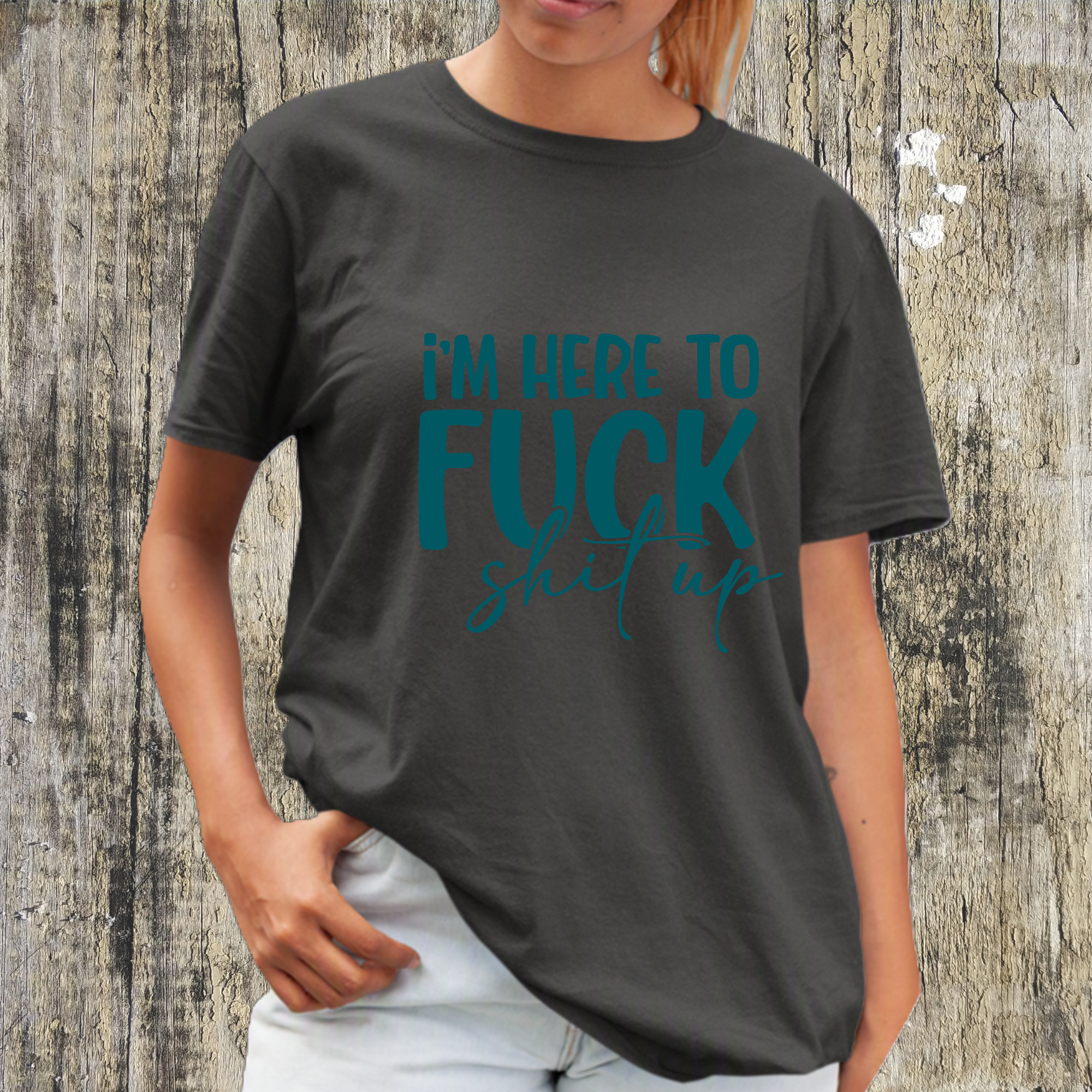 Blue Attitude Unisex Tee - Image 3