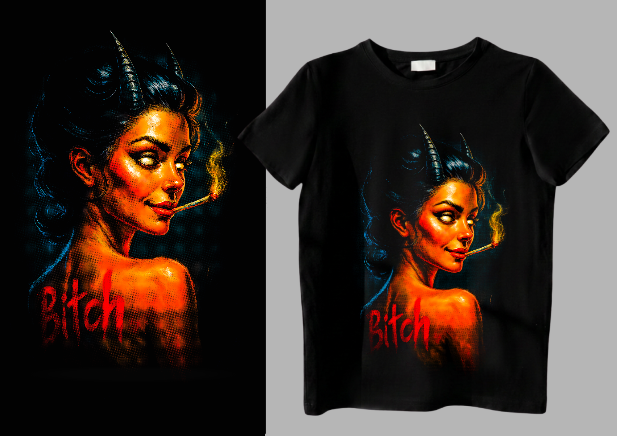 Hellfire Honey Unisex Tee - Image 2